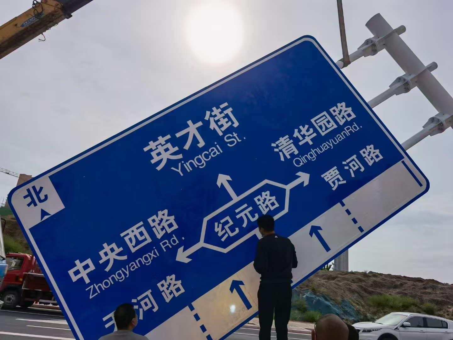 抚州市交通标志杆警示牌 - 价格